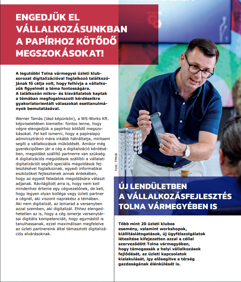Engedjük el vállalkozásunkban a papírhoz kötődő megszokásokat